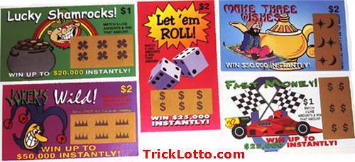 Gag Lottery Ticket - These fake lotto tickets  look like the real thing. Every scratch off lottery ticket  is a big winner